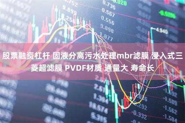股票融资杠杆 固液分离污水处理mbr滤膜 浸入式三菱超滤膜 PVDF材质 通量大 寿命长
